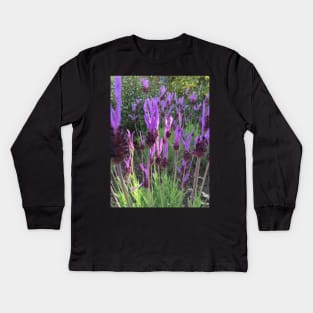 Lavender Kids Long Sleeve T-Shirt
